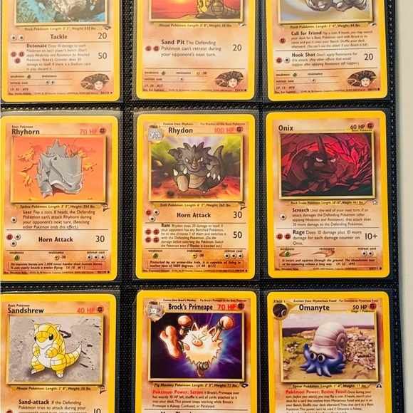 TOTAL OF 119–Pokemon TGC   Card Collection 1995 All In Mint Condition - Picture 12 of 16